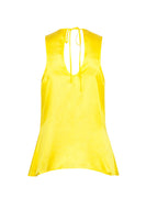 MENESTHO' - Original Silk Modal Yellow Top