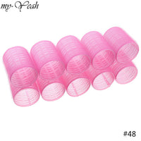 15/12/10/6pcs/Lot 3 Size Hairdressing Home Use DIY Magic Large Self-Adhesive Hair Rollers Styling Roller Roll Curler Beauty Tool