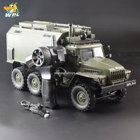 WPL B36 1:16 RC Car 2.4G 6WD Military Truck Crawler Command Communication Vehicle RTR Toy Carrinho De Controle