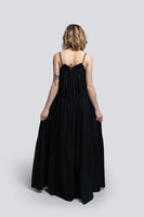 AKOSEE - Original Mae Parachute Maxi Dress in Black