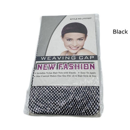 20 Packs NEW Fashion  Weaving Cap Stretchable Elastic Hair Net Top Open Snood Wig Cap Hairnet Hair Mesh