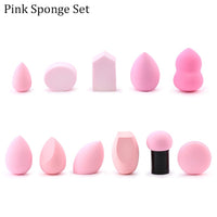 Makeup Sponge Set Soft Water Drop Blending Cosmetic Puff Face Liquid Foundation Cream Concealer Gourd Sponge