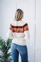 LIVING FREE BEAUTY - Original Cuddle Up Striped Sweater