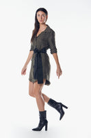 LE REUSSI - Original Montagna Green Blazer Dress