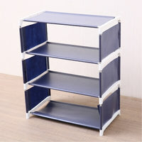 Modern Non-Woven Fabric Storage Shoe Rack Removable Door Shoe Cabinet Shelf Organizer Stand Holder Keep Room Tidy Saving Space