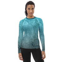 FIND YOUR COAST APPAREL - Original Women's Oceanic Sea Skinz Performance Rash Guard UPF 40+