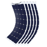 ACOPower 110w 12v Flexible Thin Lightweight ETFE Solar Panel With Connector