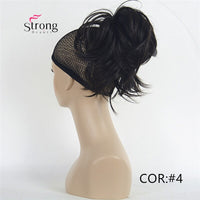 Silver 10-12inch Short Natural Wave Ponytail Hair Extension With Claw Clip in Hairpiece COLOUR CHOICES