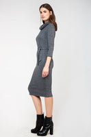 CONQUISTA FASHION - Original Knit Fitted Dress