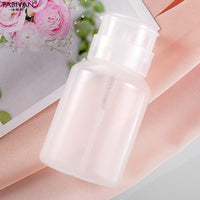 250Ml Nail Art Bottle Empty Pumping Dispenser Cleanser Container  Nail Polish UV Gel Remover Alcohol Press Tool