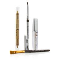 BILLION DOLLAR BROWS - Best Sellers Kit: 1x Universal Brow Pencil 0.27g/0.009oz, 1x Brow Duo Pencil 2.98g/0.1oz, 1x Smudge Brush