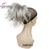 Silver 10-12inch Short Natural Wave Ponytail Hair Extension With Claw Clip in Hairpiece COLOUR CHOICES