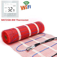 MINCO HEAT 0.5m2 Underfloor Heating Mat 150w/M2 Low Electrical 50cmX1m Warm Floor Mat