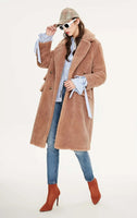 LUXURY AND ME - Original New Arrival Winter Teddy Bear Long Warm Coat