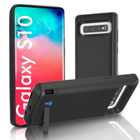 Battery Case for Samsung Galaxy S10 S10e Silicone Shockproof Battery Charger Case Slim Power Bank Case Cover ForSamsung S10 Plus