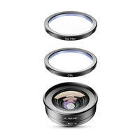 APEXEL 2in1 HD Camera Phone Lens Kit 120 Degree 4K Wide Angle Lens + 10X Macro Lens for iPhone 11 Samsung Xiaomi All Smartphone