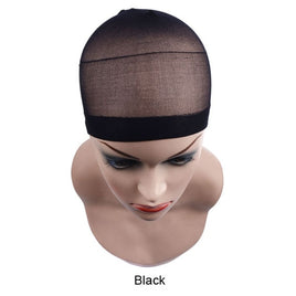 WASIG - 20 Pieces/Pack Wig Cap Hair Net for Weave  Hairnets Wig Nets Stretch Mesh Cap for Making Wigs Free Size