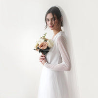 BLUSHFASHION - Original Dots Tulle Wedding Veil #4019