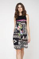 CONQUISTA FASHION - Original Sleeveless Jungle Print Dress