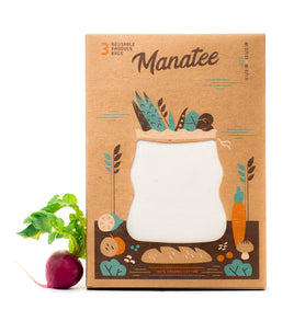 Original Reusable Produce Bags - 3 Pack