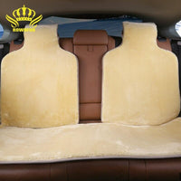ROWNFUR - Original Faux Fur Car Seat Covers Artificial Fur Capes for Rear Seat 5 Colors Soft Fur Winter Warm Summer Is Not Hot Selling 2016 New