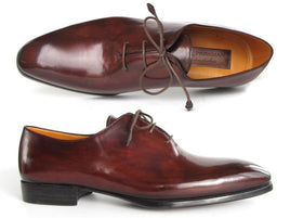 Paul Parkman Men's Oxford Dress Shoes Brown&amp;Bordeaux (ID#22T55)