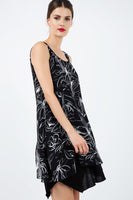 CONQUISTA FASHION - Original Sleeveless Print Layer Dress