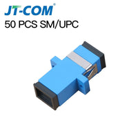 50-400Pcs SC Fiber Optic Connector Adapter SC / UPC SM Flange Singlemode Simplex SC-SC APC Coupler Wholesale To