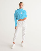 FIND YOUR COAST APPAREL - Original Women's Supply Company Water Resistant Lightweight Cropped Windbreaker