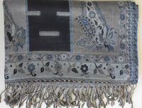 Original Handwoven Paisley Jamavar One of a Kind Limited Edition Designer Shawl