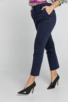 CONQUISTA FASHION - Original Dark Blue Gabardine Pants