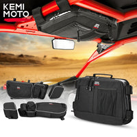 KEMIMOTO - Original UTV Side Storage Door Bag Knee Pad Overhead Bag for Can Am Maverick X3 R Canam Max R 4x4 Turbo DPS 2017-2022 #715004275