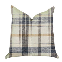 Plaid Rendezvous Luxury Throw Motif Pillow