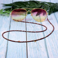 MOON GIRL Colorful Seed Beads Eyeglass Chains Street Stylish Brillenketten Girl Fashion Sunglasses Chain Eyewears Cord Holder