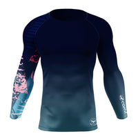 Men's Victory Sleeve Performance Rash Guard UPF 40+