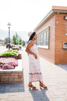 LIVING FREE BEAUTY - Original Boho Chic Floral Maxi Dress