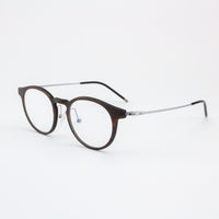 MARION - Original Featherlight Titanium & Wood Eyeglasses