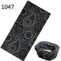 New Pattern Hijab Bandana Scarf With Seamless Neck Tubular Shape Standard Tube Face Mask Bicycle Head Ski Headwear