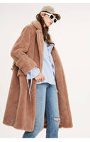 LUXURY AND ME - Original New Arrival Winter Teddy Bear Long Warm Coat