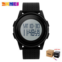 SKMEI Men Women LED Digital Watch Sport Thin Watches Waterproof Male Female Wristwatches Relogio Masculino Feminino Clock 1206