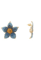 Original Forget Me Not Flower Earring Gold