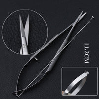 New Microsurgical Instruments 12.5cm Scissors+Needle Holders +Tweezers Stainless Steel Surgical Tool