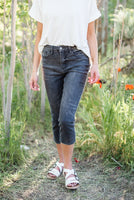 LIVING FREE BEAUTY - Original Alright With Me Capri Jeans