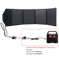 ACOPower Ltk 50W Foldable Solar Panel Kit Suitcase