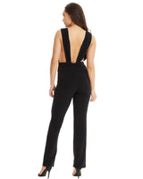 SKIVA - Original V-Neck Jumpsuit - Black