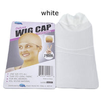 20 Pieces Beige Wig Cap Polyester Hairnet Hair Mesh Wig Weaving Cap Stretchable Elastic Hair Net 2 Pieces/Pack 5 Color