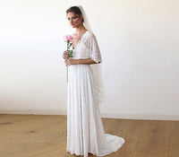 BLUSHFASHION - Original Wedding Veil Short Length   #4015