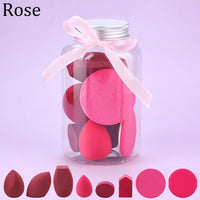 Makeup Sponge Set Soft Water Drop Blending Cosmetic Puff Face Liquid Foundation Cream Concealer Gourd Sponge