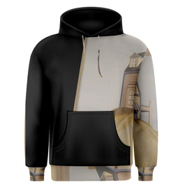 Men's Hoodie Men Gold Beige  Fashion Graphic Designs Sharon Tatem Fashions