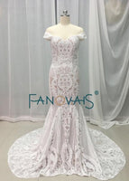 FIDDY898 - Original Sweeheart Mermaid Wedding Dresses Special Sequin Lace Bridal Gowns Sexy Trumpet Wedding Gown  Vestido de Novia